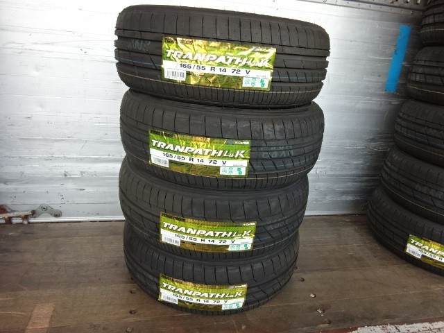 165/55R14 72V トーヨータイヤ TRANPATH Luk 新品夏タイヤ 4本 【公式