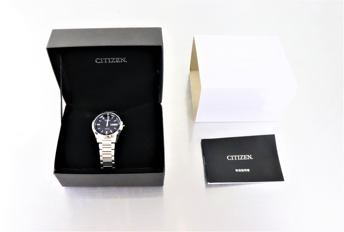 美品】 CITIZEN GN-4W-S 12 シチズン エクシード エコドライブ メンズ 