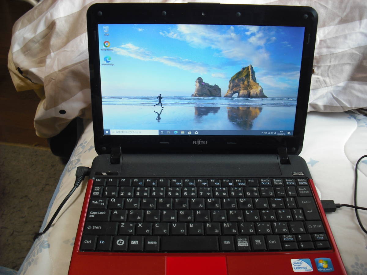 富士通 FMV-BIBLO LOOX C/E50 Windows10 Pro 32bit Intel u2800 1.20