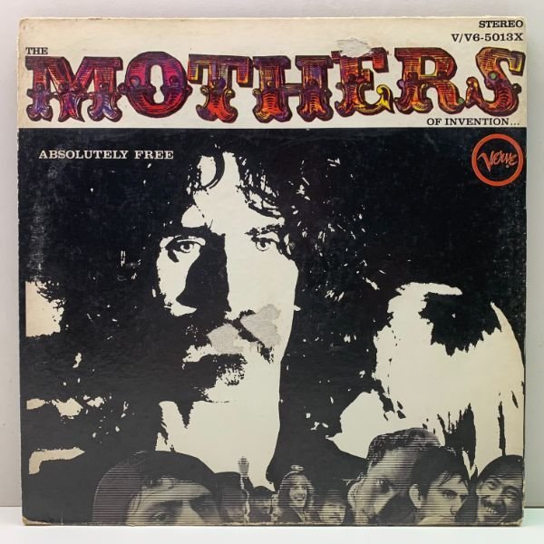 爆買い，新作 初版 T字青ラベ USオリジナル THE MOTHERS OF INVENTION Absolutely Free '67 Verve FRANK ZAPPA フランク ザッパ 米 初回プレス LP(Frank Zappa)｜売買されたオークション情報、yahooの商品情報をアーカイブ公開 - F