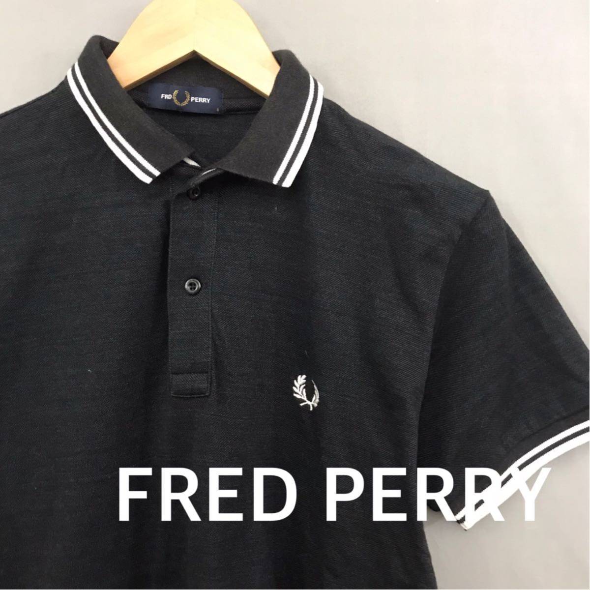 フレッドペリー FRED PERRY 半袖 ポロシャツ ロゴ 刺繍 ティップライン 