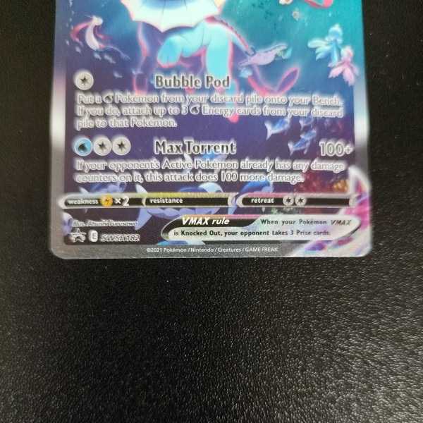 美品 ポケモンカード ポケカ 英語版 シャワーズ Vmax おまけつき / 夏