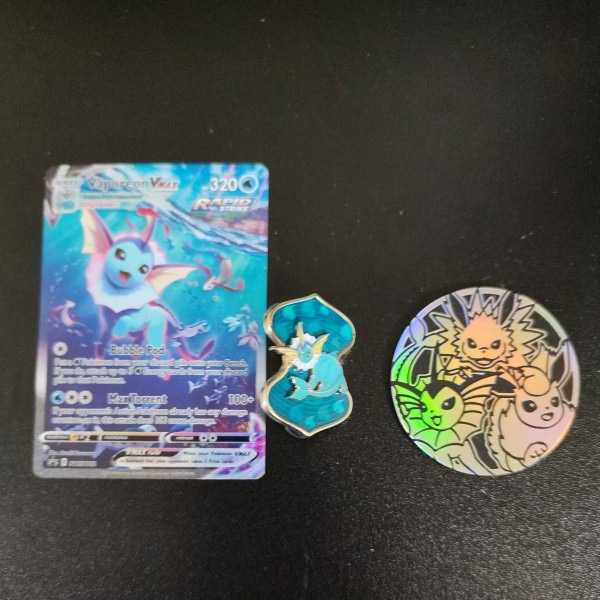 美品 ポケモンカード ポケカ 英語版 シャワーズ Vmax おまけつき / 夏