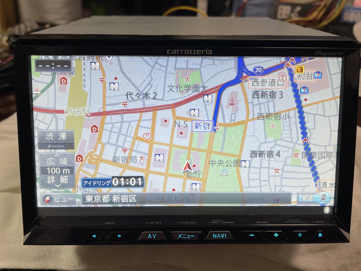 動作確認済み】carrozzeria カロッツェリア ナビ 2021年第2版地図 