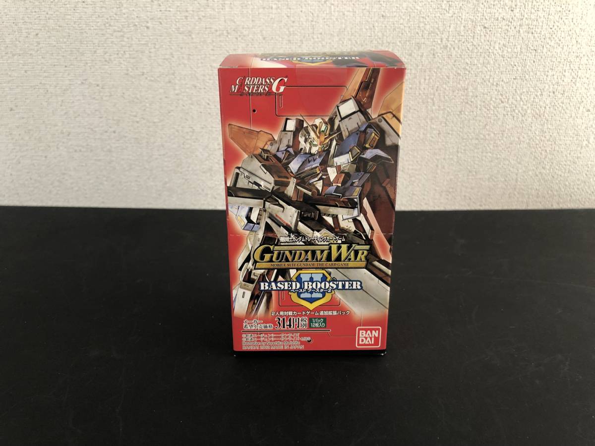 ガンダムウォー　ベーストブースター2　ボックス ☆ガンダムウォー ベースドーブースター2 ブースターBOX 初版 未