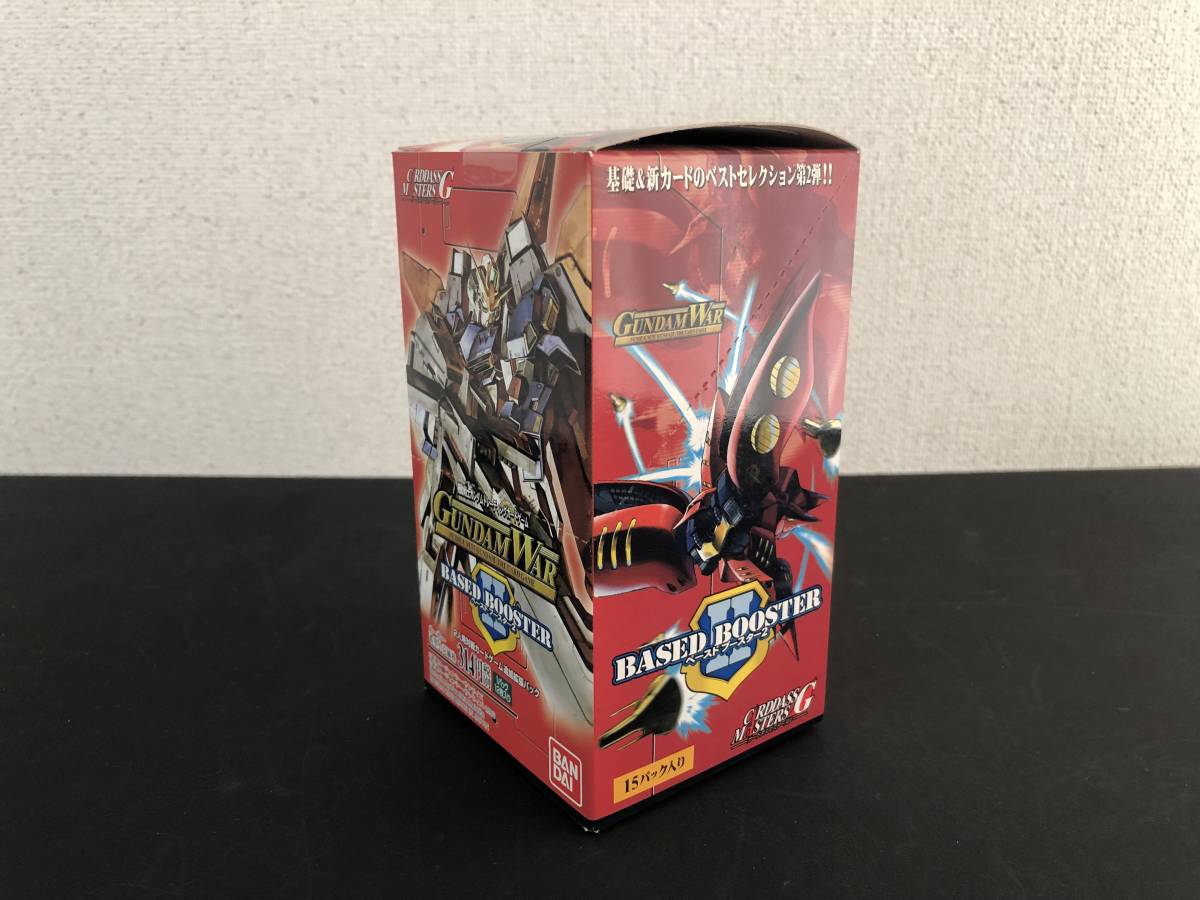 ガンダムウォー　ベーストブースター2　ボックス ☆ガンダムウォー ベースドーブースター2 ブースターBOX 初版 未