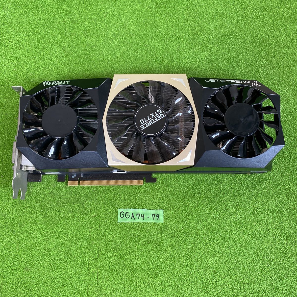 定番，限定セール GGA74-79 激安 グラフィックボード Palit GeForce GTX770 JETSTREAM 4096M GDDR5 256B DUAL-DVI HDMI DP 認識.画像出力のみ確認(PCI Express)｜売買されたオークション情報、yahooの商品情報をアーカイブ公開 - オーク PCI Express