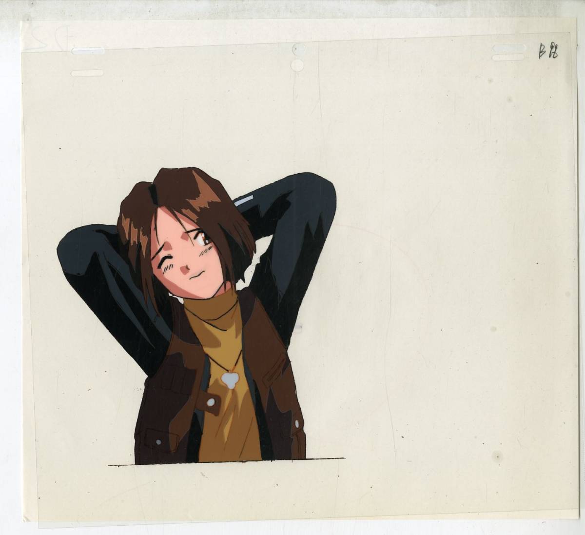 Z セル画 ああっ女神さまっ 森里恵 原画 設定資料集 売買されたオークション情報 Yahooの商品情報をアーカイブ公開 オークファン Aucfan Com