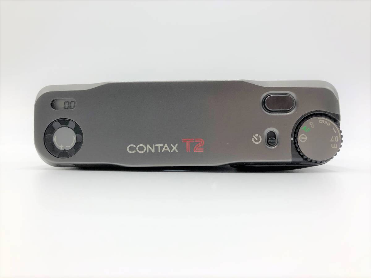 【美品】CONTAX T2 フィルムカメラ ケース付き 動作確認済み ケース・箱あり】CONTAX T2 コンタックス コンパクトフィルムカメラ