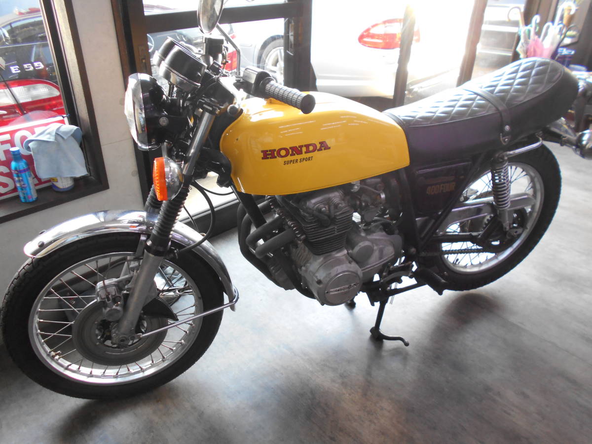 ホンダ CB400Four 408 輸入新規 ヨンフォア エンジン始動OK！現役です 