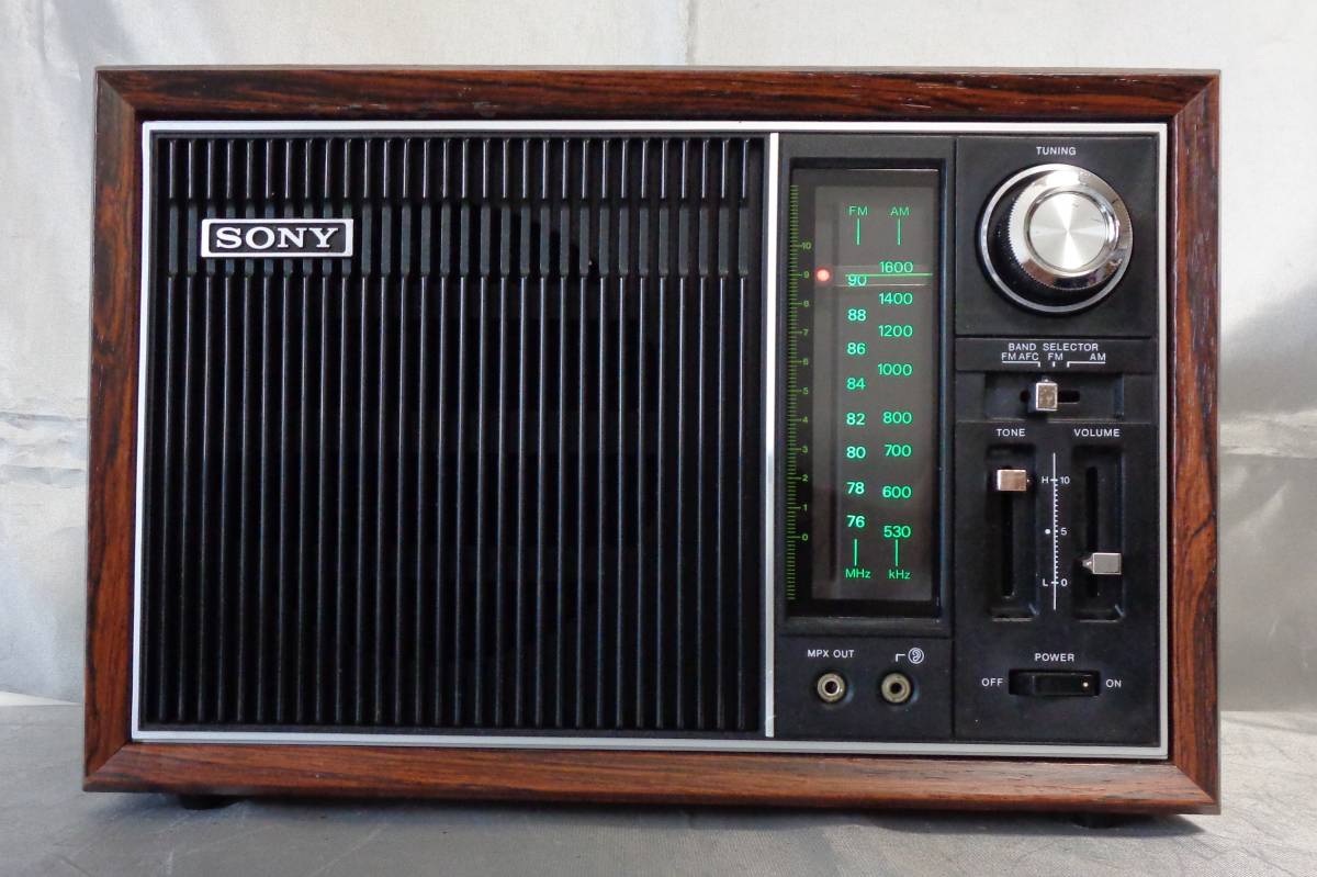 動作確認済みSONY TFM-9510 AM⁄FMラジオ SONY TFM-9510