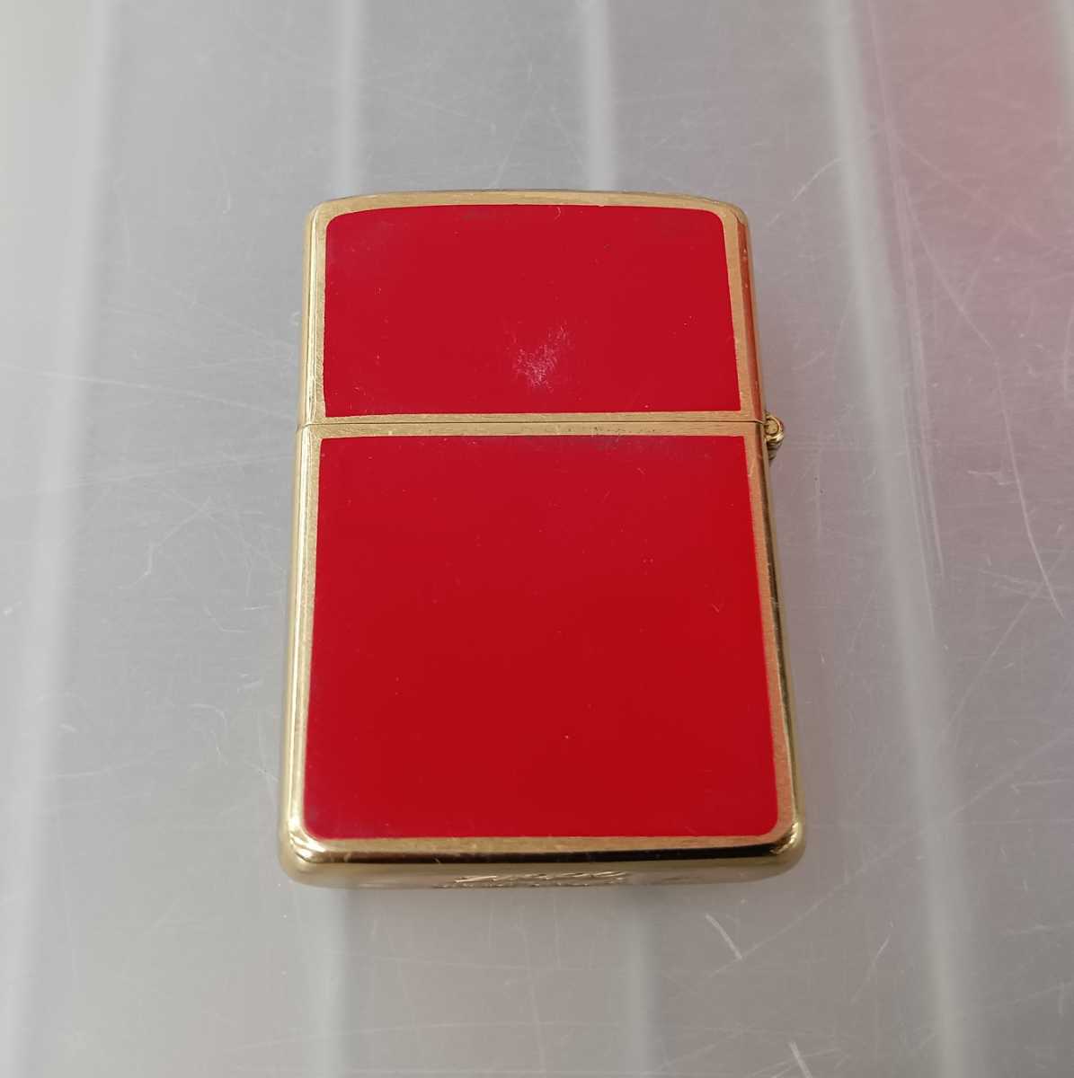 しゃちほこページ 筆記体 zippo 1987年製 ロゴ 底面斜体 年代物 23○Zippo ブラス SINCE1932