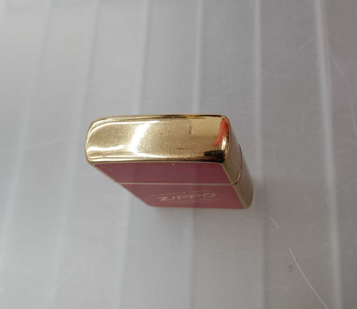 筆記体 zippo 1987年製 ロゴ 底面斜体 年代物 23○Zippo ブラス SINCE1932