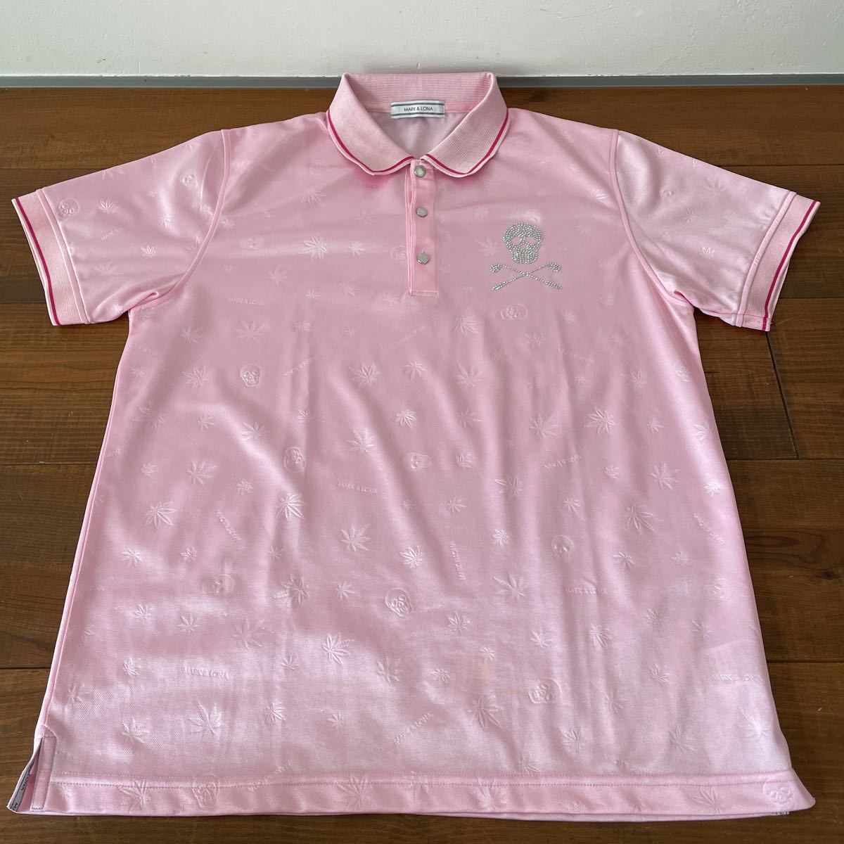 MARK LONA ピンク | マークアンドロナ 0 MARK&LONA ポロシャツ ピンク XL