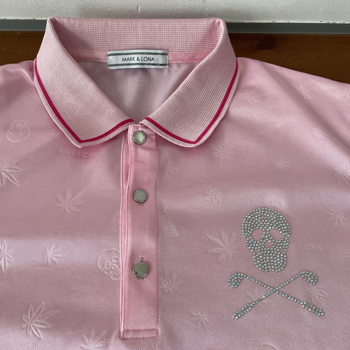 MARK LONA ピンク | マークアンドロナ 0 MARK&LONA ポロシャツ ピンク XL