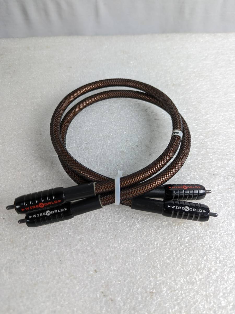 人気SALE，限定SALE ◆◇②WIRE WORLD Eclipse6 RCAケーブル 0.5ｍ ペア ワイヤーワールド◇◆