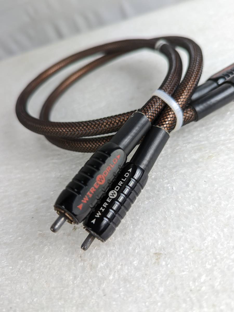 人気SALE，限定SALE ◆◇②WIRE WORLD Eclipse6 RCAケーブル 0.5ｍ ペア ワイヤーワールド◇◆