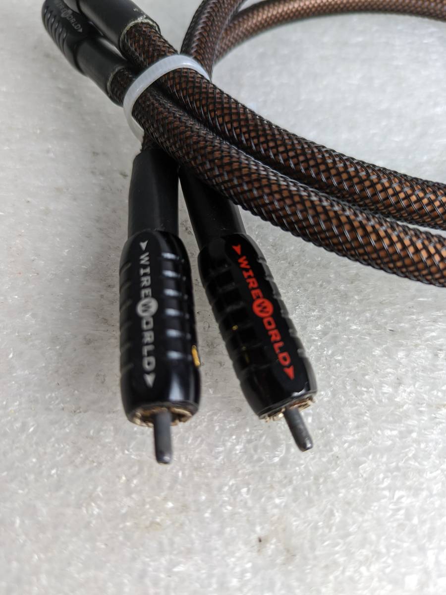 人気SALE，限定SALE ◆◇②WIRE WORLD Eclipse6 RCAケーブル 0.5ｍ ペア ワイヤーワールド◇◆
