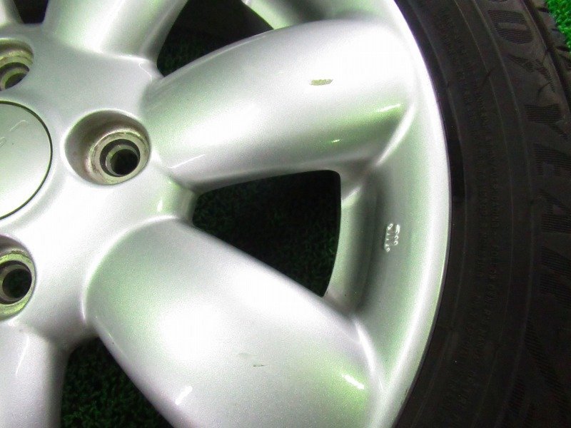 スズキ ラパン HE22S 純正 155/65R14 2020年製 8部山 14×4.5J +45 PCD100 4穴 GOOD YEAR ラパン HE22S スズキ 14×4.5J アルミ タイヤ付