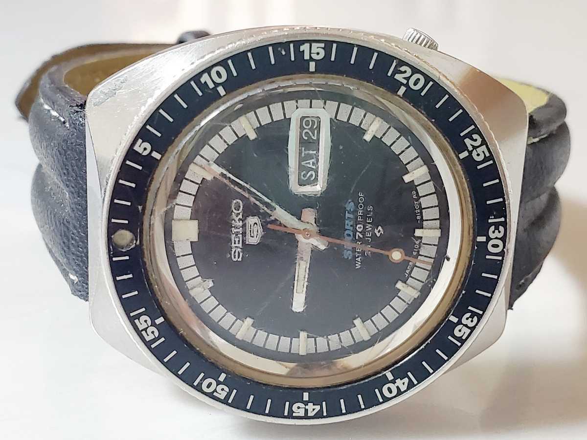 SEIKO 5SPORTS セイコー5スポーツ【6106-8120】紳士用腕時計 メンズ 