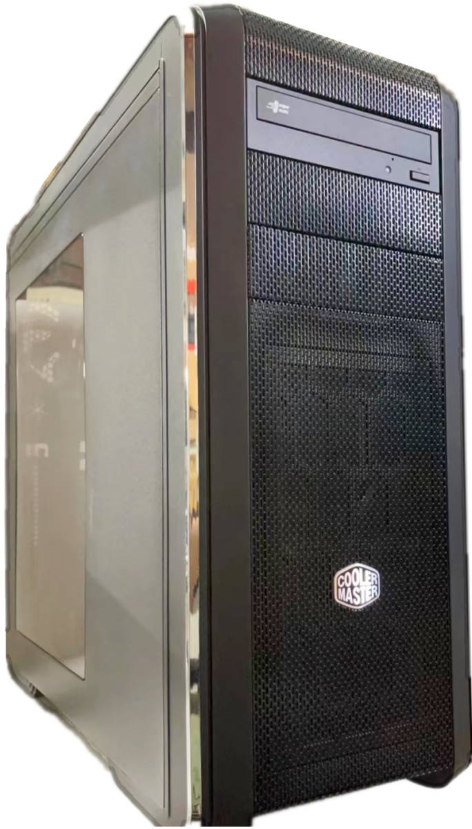 中古 CoolerMaster 高性能DIYパソコン本体 Corei7-4790・8GB・SSD256GB