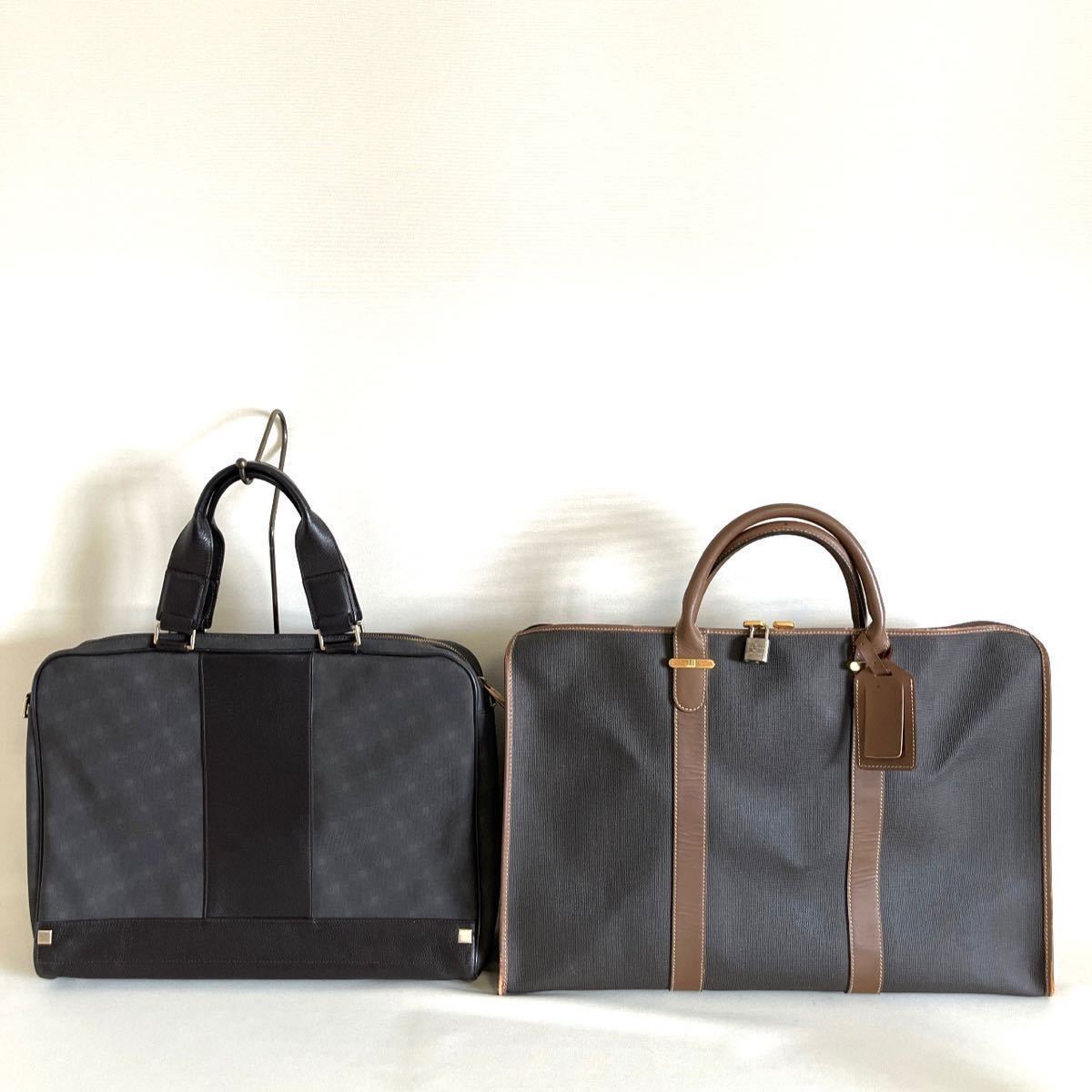 ダンヒル ビジネスバッグ ブリーフケース dunhill レザー メンズ 