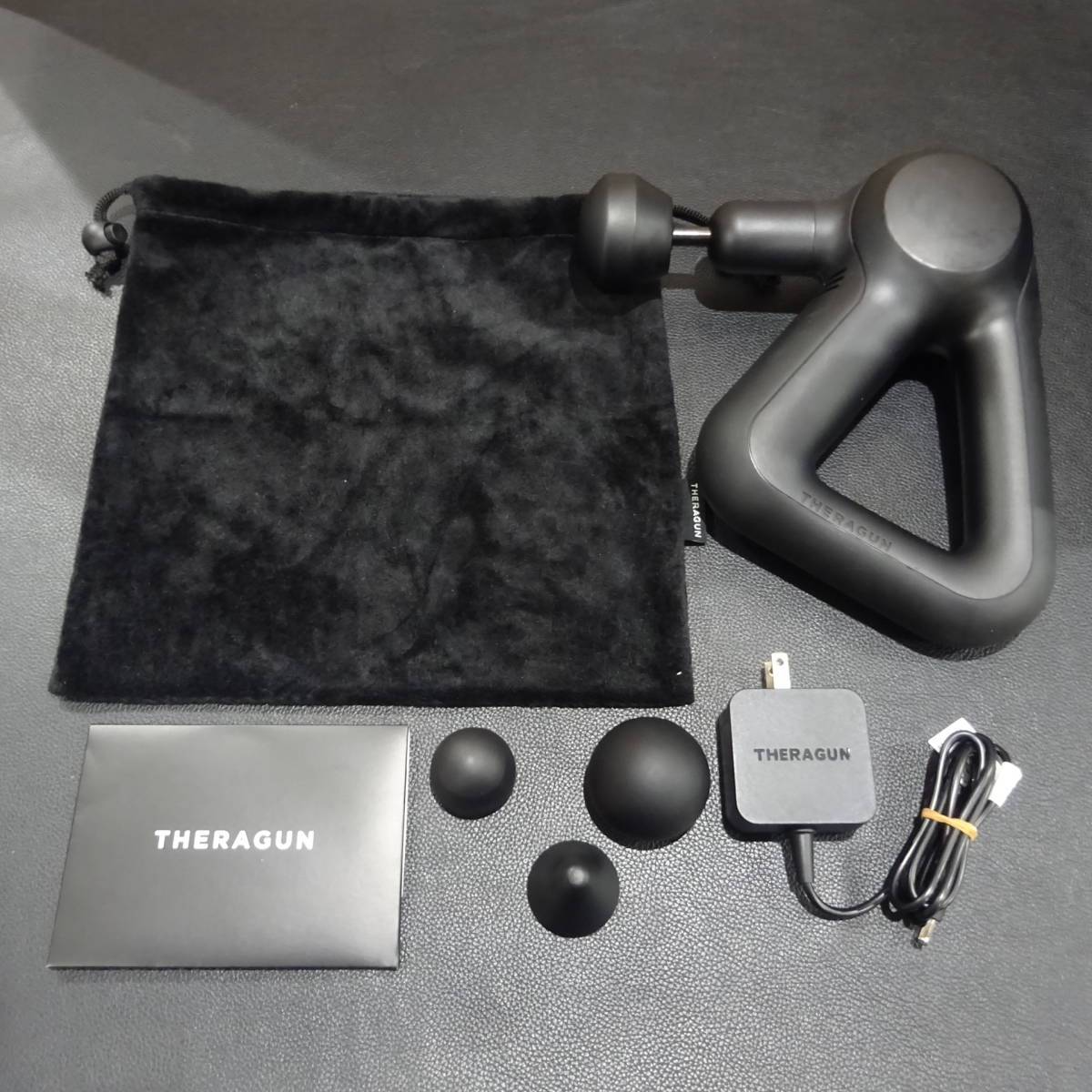 1円～ THERAGUN セラガン マッサージガン Prime プライム ブラック 黒 