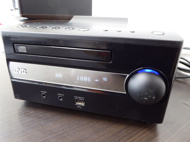 ◇JVC◇ ビクター コンポ ミニコンポ CD iPod CA- EXS1-B