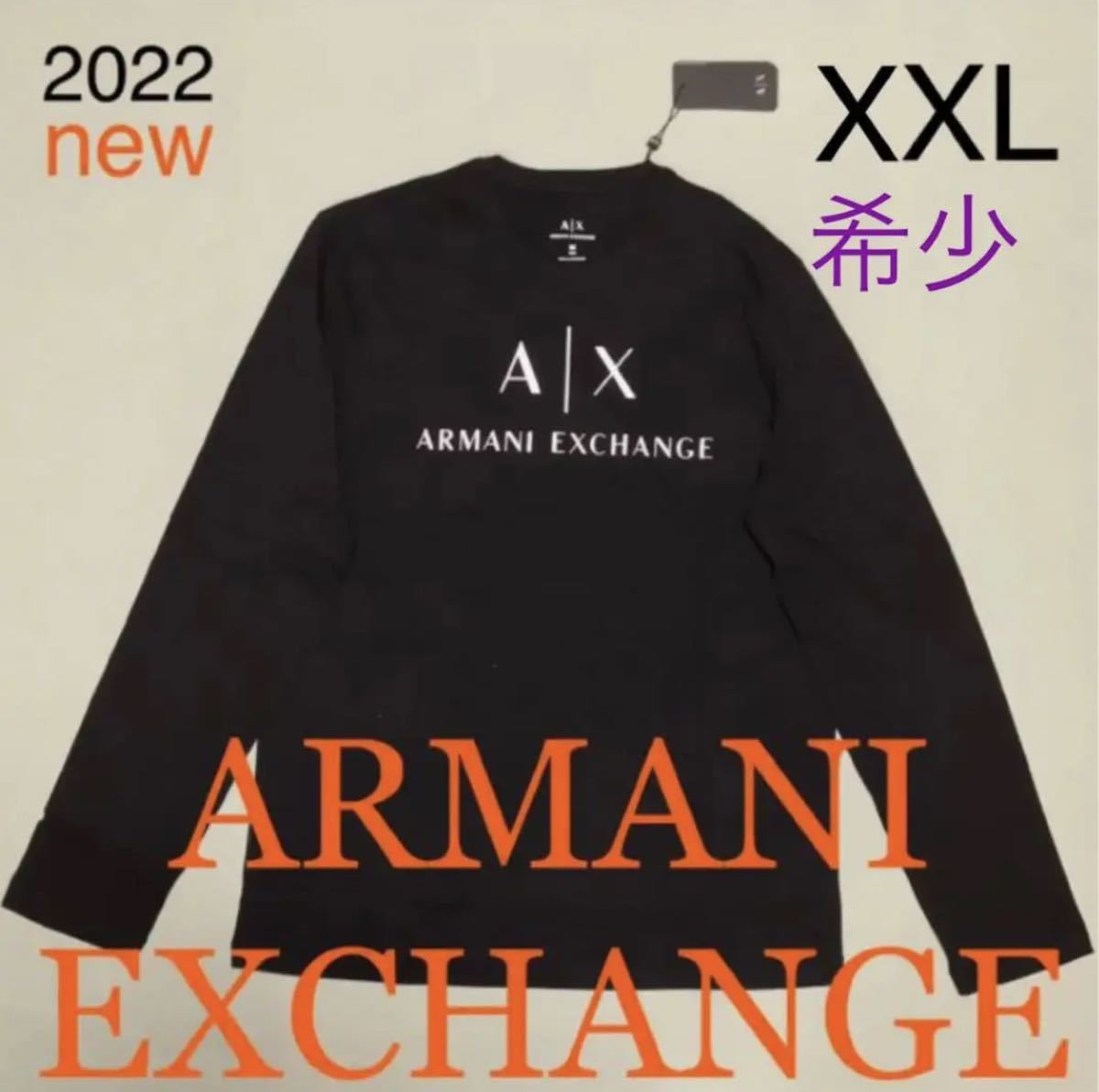 【低価，定番人気】 2022春夏新製品洗練されたデザインアルマーニエクスチェンジ 長袖TシャツXXL(男性用)｜売買されたオークション情報、yahooの商品情報をアーカイブ公開 - オークファン 男性用
