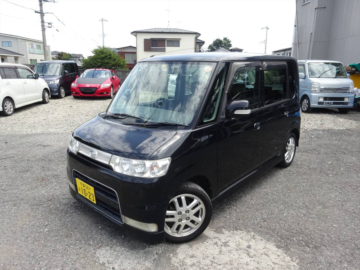 タントカスタム H21年式 ターボ ETC 黒