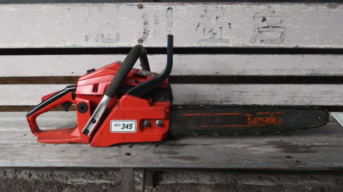 タナカ TANAKA エンジン 中古C傷汚れあり ECV-345 ECV-345の中古 エンジンチェーンソー エンジンチェンソー 送料無料 チェンソー タナカ｜Yahoo!フリマ（旧 エンジン式チェーンソー 工具 中古 《埼玉 の落札相場・落札価格