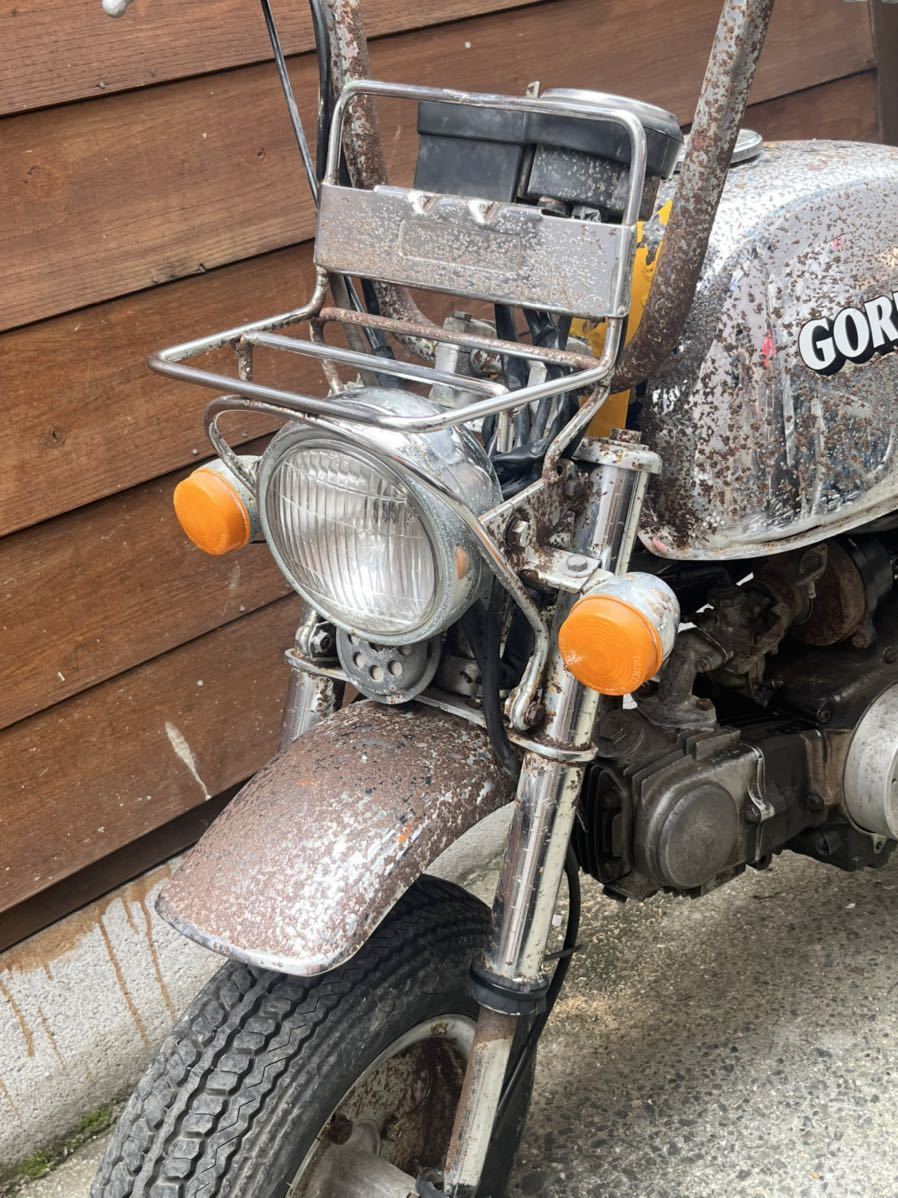ゴリラ　50cc レストアベース　パーツ取りなど ホンダ メッキゴリラ 部品取り 実働 レストアベース (50cc以下)｜売買