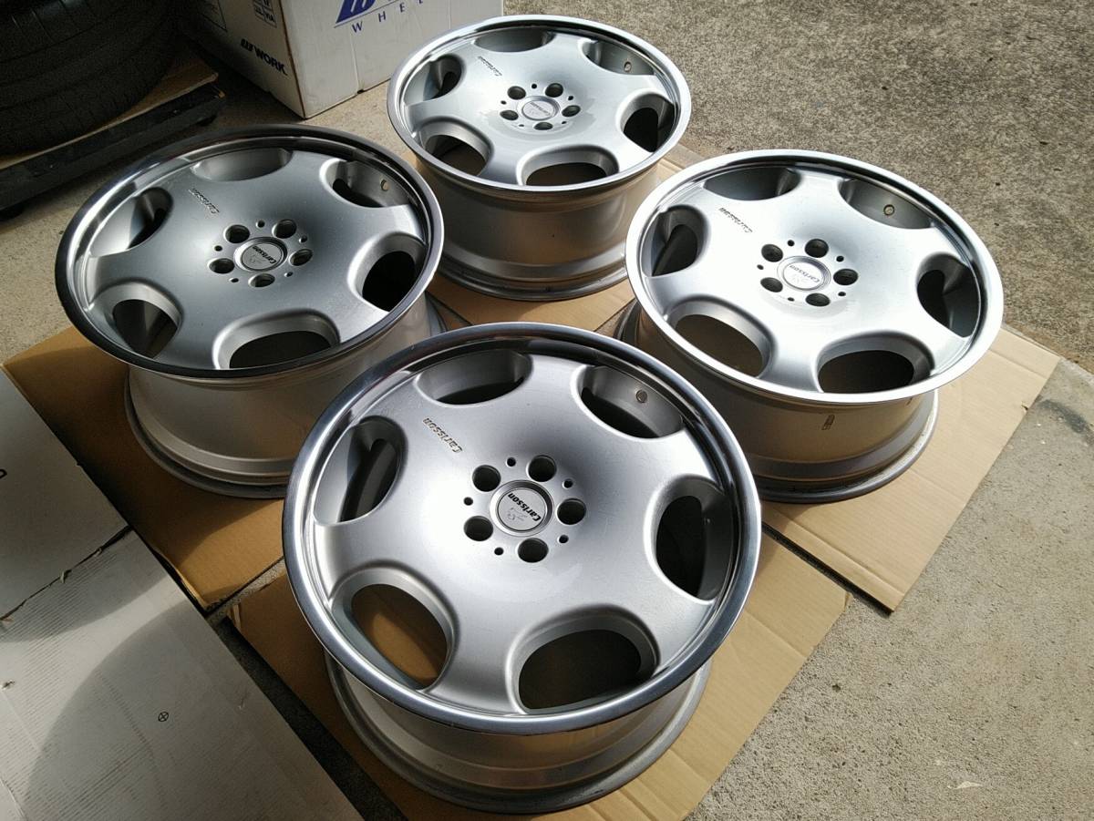 貴重な廃盤モデル！Carlsson/カールソン「1/6」/10J×19インセット45 