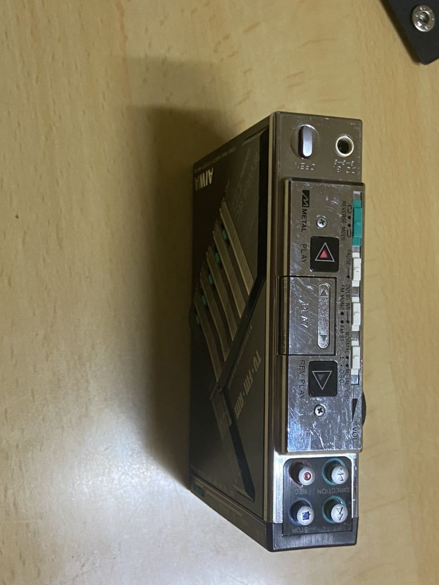 通電確認済】AIWA HS-J9 アイワ カセットプレーヤー CassetteBoy