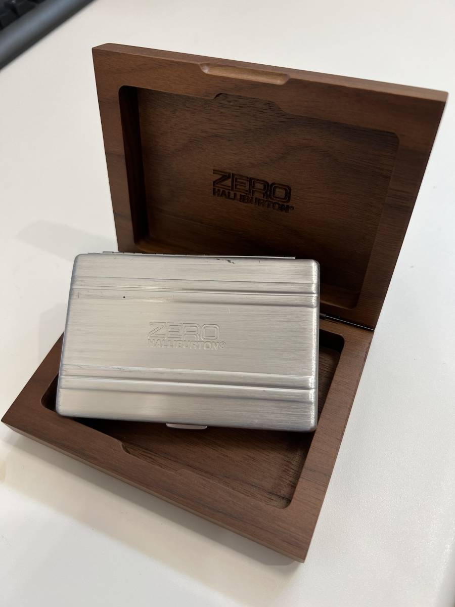 145 中古品 ゼロハリバートン タバコケース スモーキングアーティクル