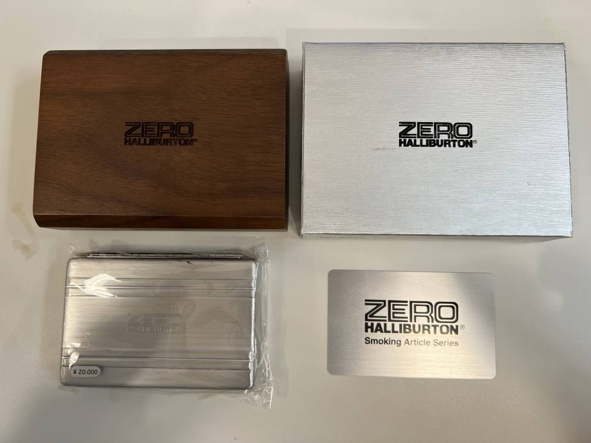 145 中古品 ゼロハリバートン タバコケース スモーキングアーティクル