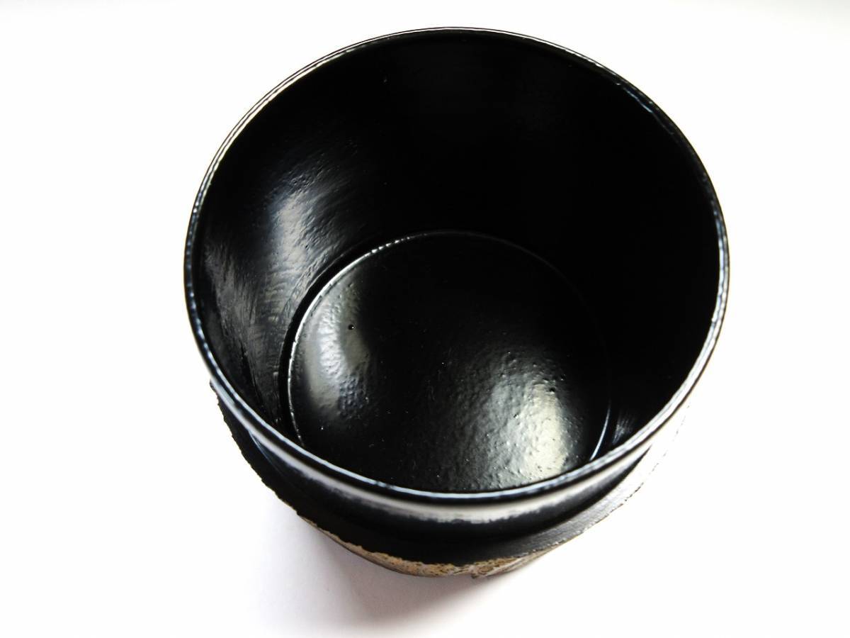 漸】二代『田中健智』 面中次 時代 棗 茶道具 漆器 漆芸 共箱