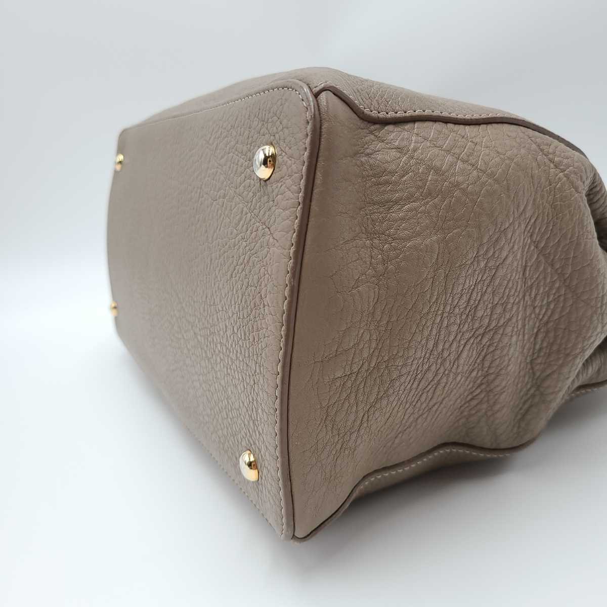 1円【美品】PAOLA NUTTI パオラヌッティ ハンドバック ショルダー 