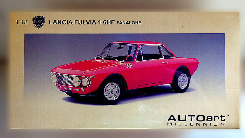 オートアート(AUTOart) 1/18 ランチアフルビア 1.6 HF ／ LANCIA