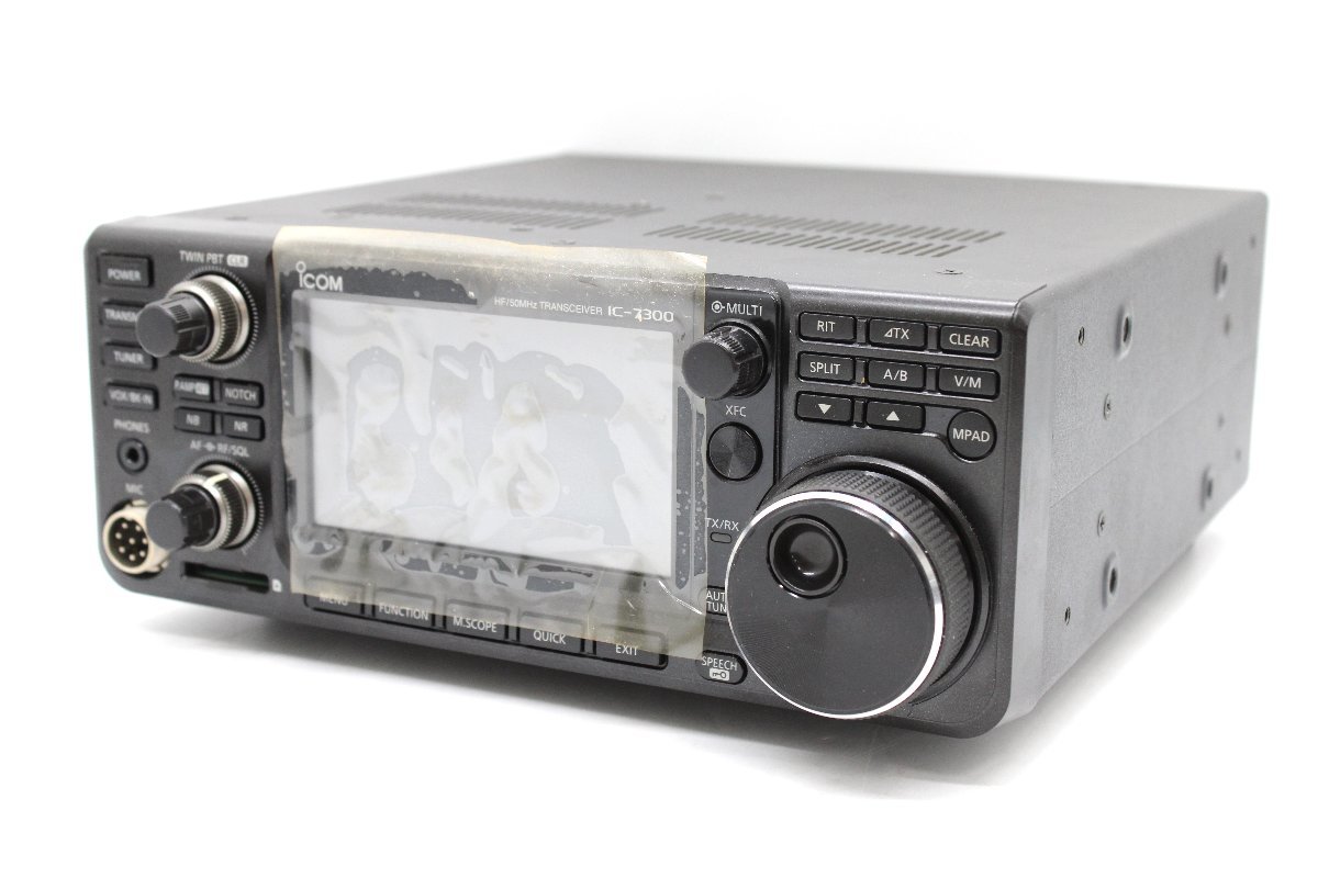 現状 アイコム IC-7300M 無線機 HF/50MHz 50W機 ICOM HF 元箱 70Z1389-5
