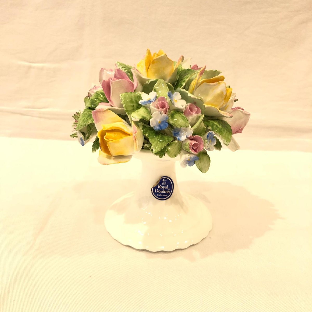 ☆ROYAL DOULTON ロイヤルドルトン 陶花 フラワー オブジェ ロイヤル