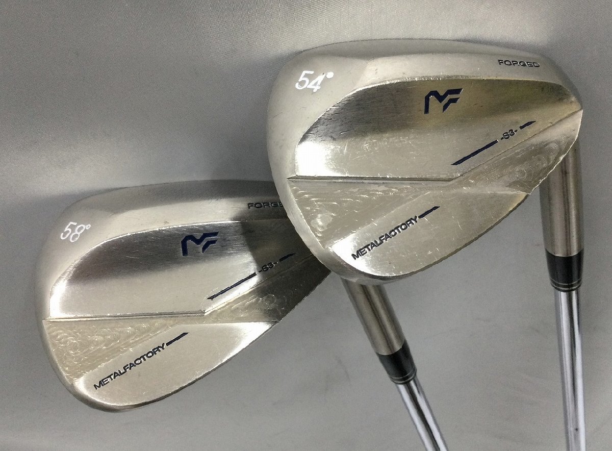 METAL FACTORY SF ウェッジ 52度 58度 2本セット ゴルフ 4月購入メタル