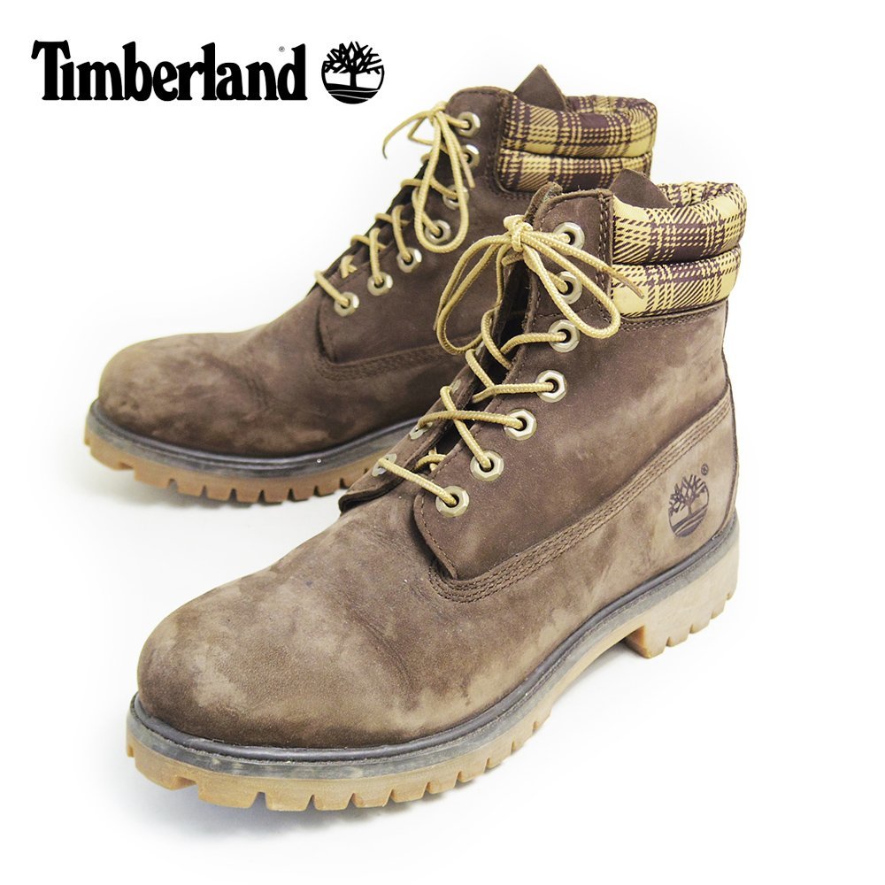 25.5cm相当 Timberland ティンバーランド レザーブーツ アウトドア 