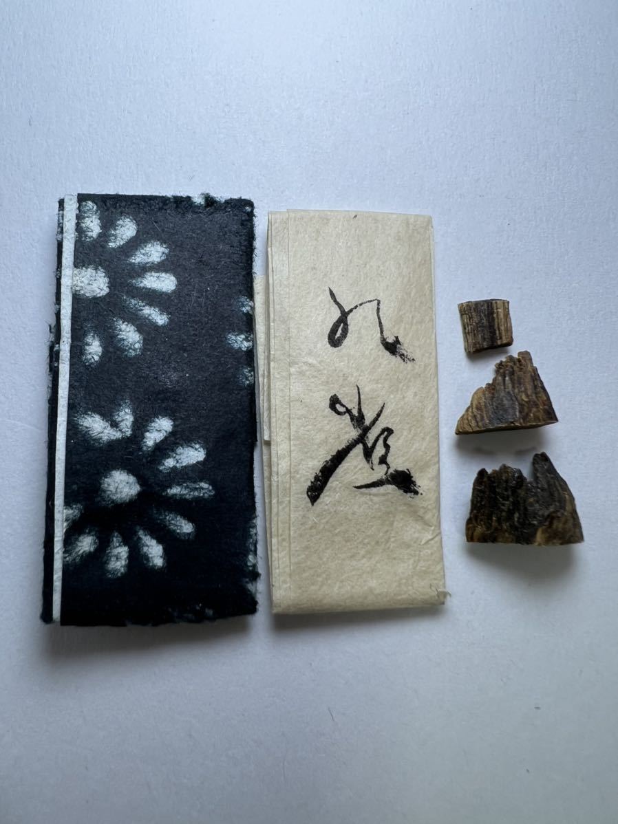 古渡命銘木 真南蛮 銘 # 銘吐月1.777g 香木⁄沈香⁄伽羅