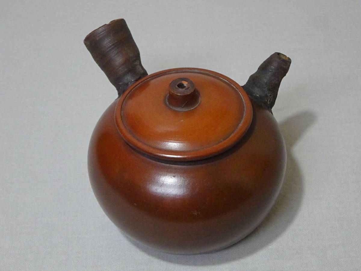 煎茶道具 名工 岡田久太（青木木米 轆轤師）白泥 急須 箱付 公式通販