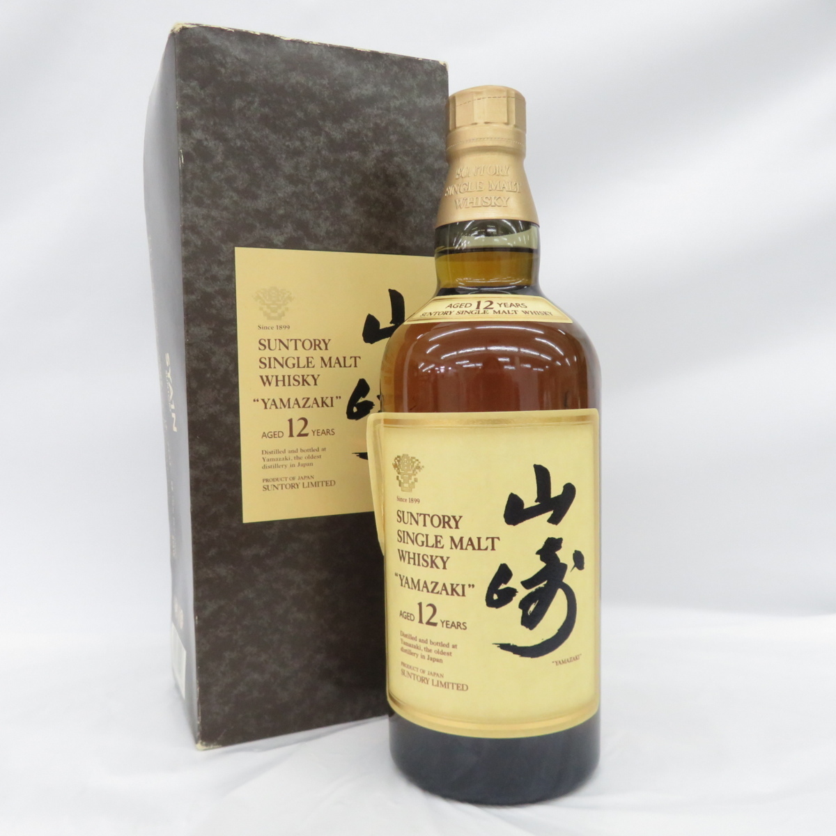 <旧ボトル 750ml>SUNTORY 山崎 12年 箱付き 限定価格 【未開栓】SUNTORY サントリー 山崎 12年 シングルモルト 旧