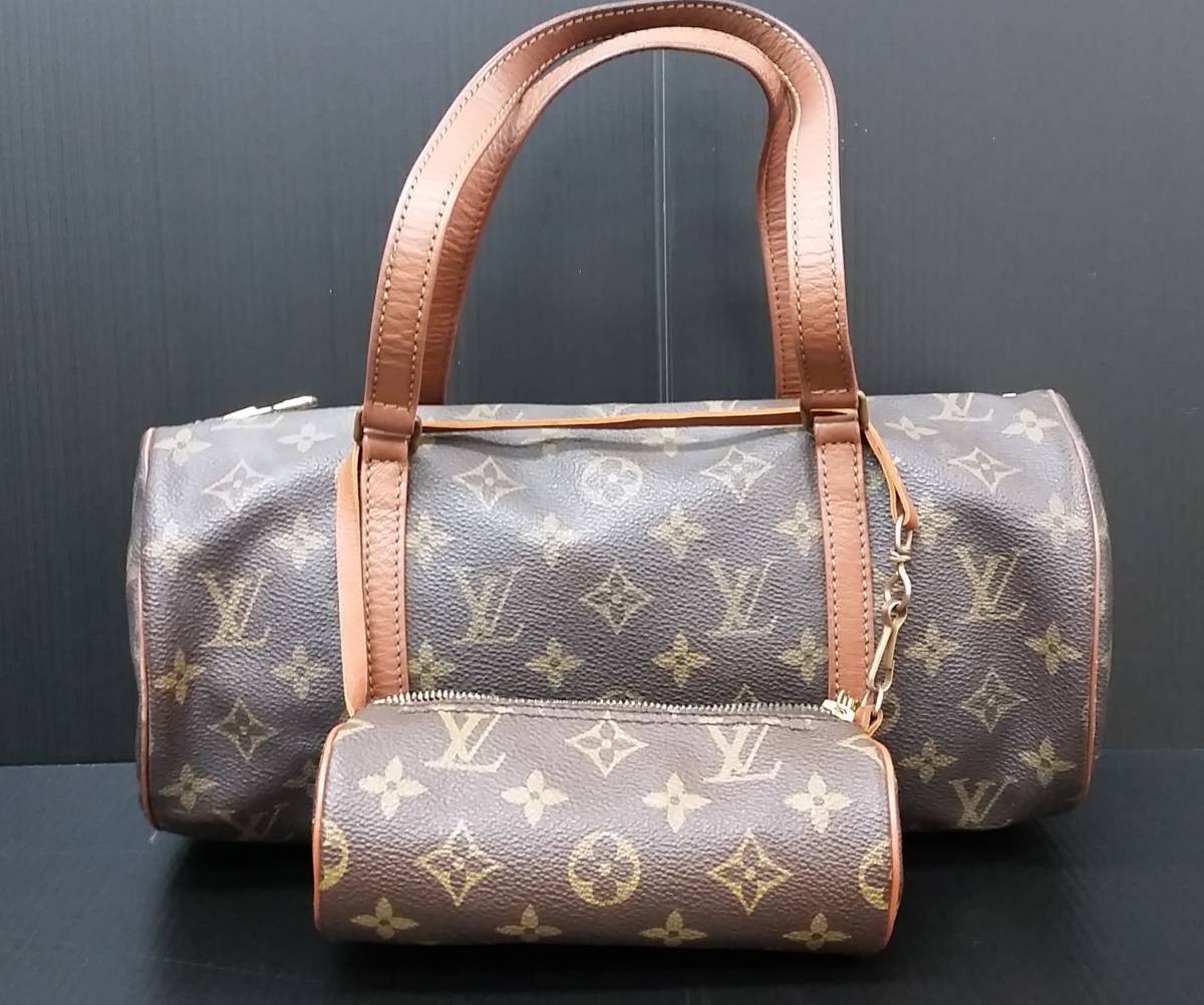 パピヨン30 LOUIS モノグラム VUITTON ルイヴィトン ハンドバッグ 