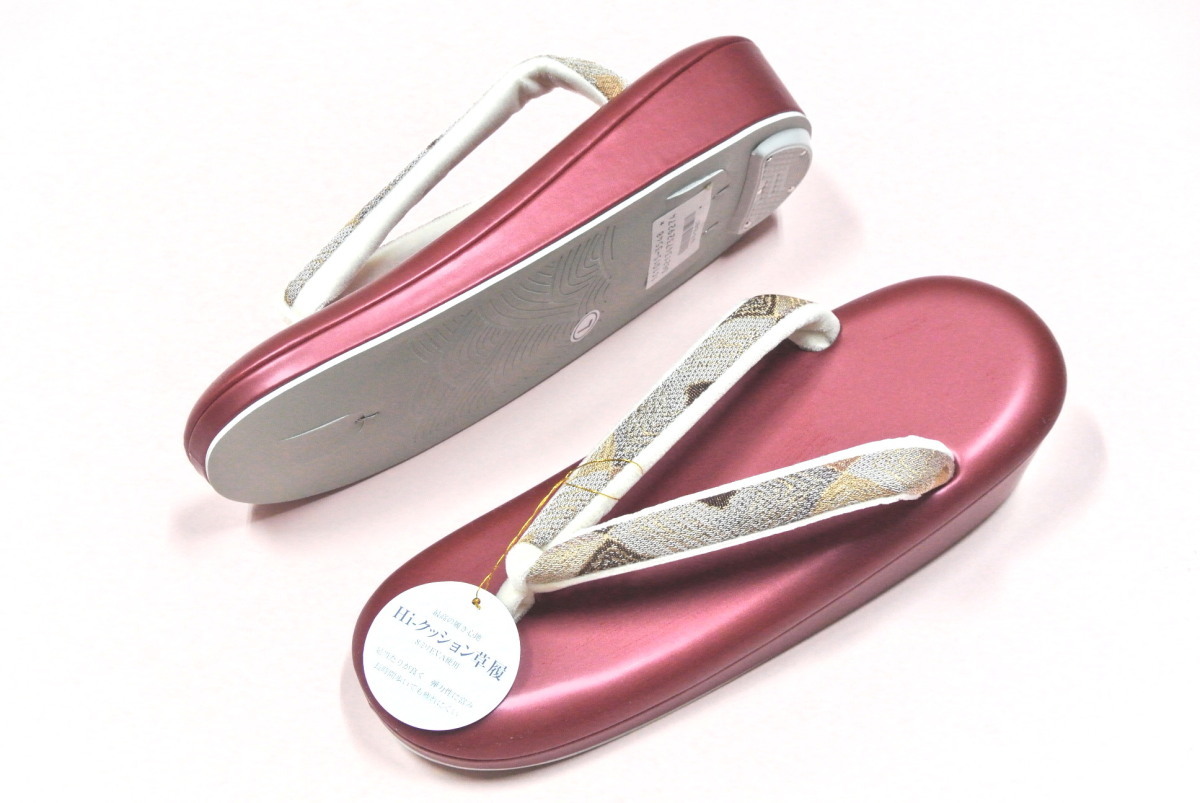 豊富な，最新作 ハイクッション草履 Lサイズ No358(M寸)｜売買されたオークション情報、yahooの商品情報をアーカイブ公開 - オークファン M寸