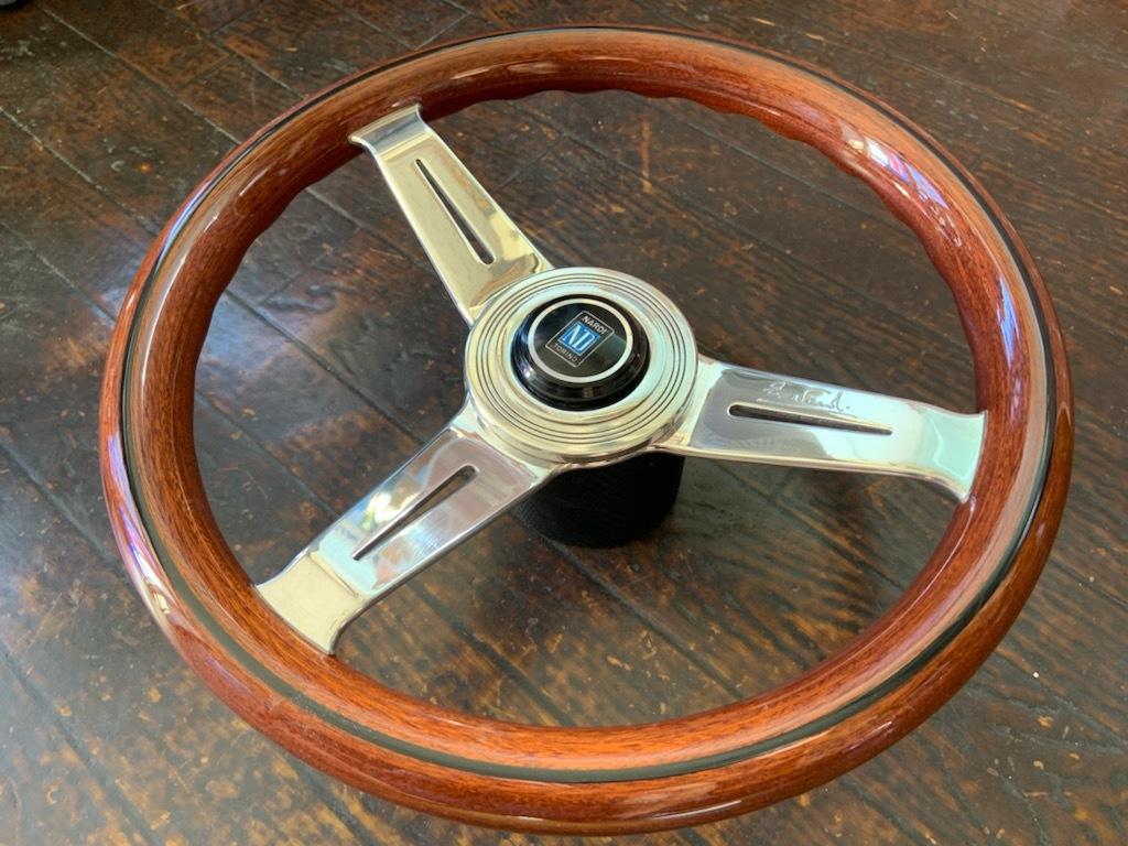 ☆小径 ナルディ クラシック NARDI 32.5パイ ウッドステアリング 