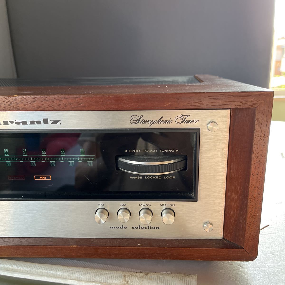 チューナー Marantz マランツ Model 104 ウッドケース付 MARANTZ マランツ model 104 AM⁄FM チューナー 公式通販